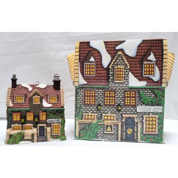 Department 56 Other - Dept 56 Charles Dickens 1994 Collectors Edition Ornament DEDLOCK ARMS